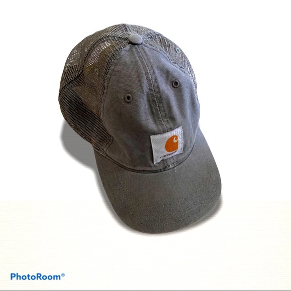 >sold< Carhartt Logo Baseball Mesh Hat